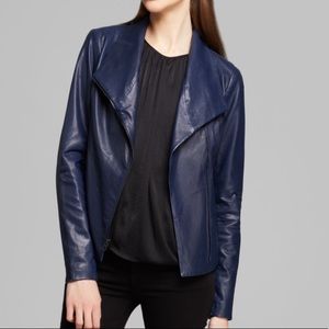 AUTHENTIC VINCE LEATHER JACKET size M